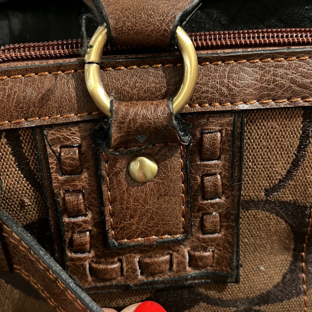 Vintage Coach handbag, EUC - Picture 2 of 5